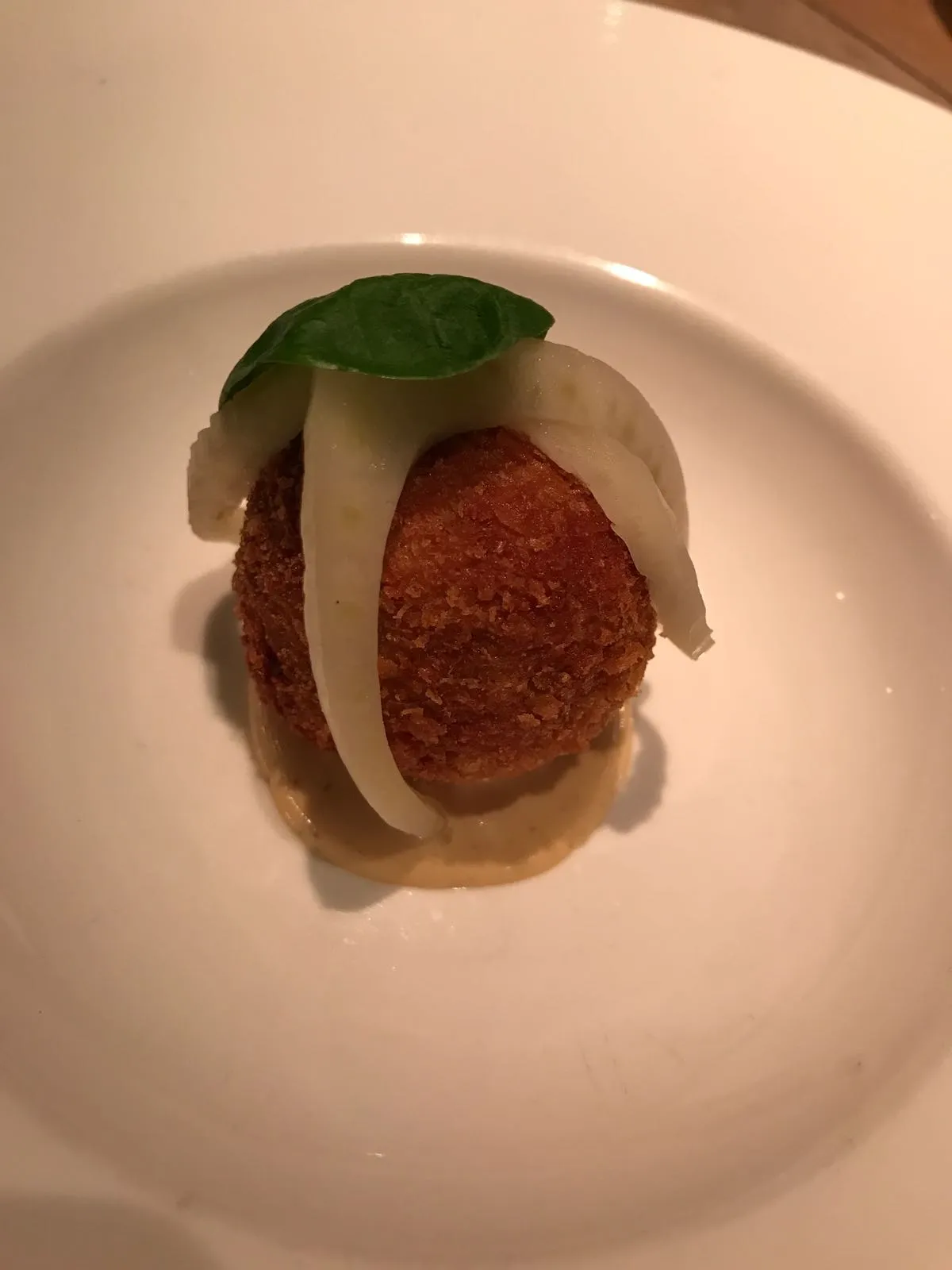 A course from The Jolly Gardeners pub kitchen