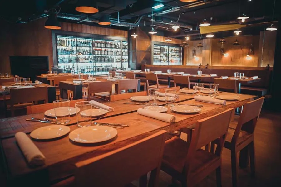 The Sagardi Basque restaurant interior in Shoreditch