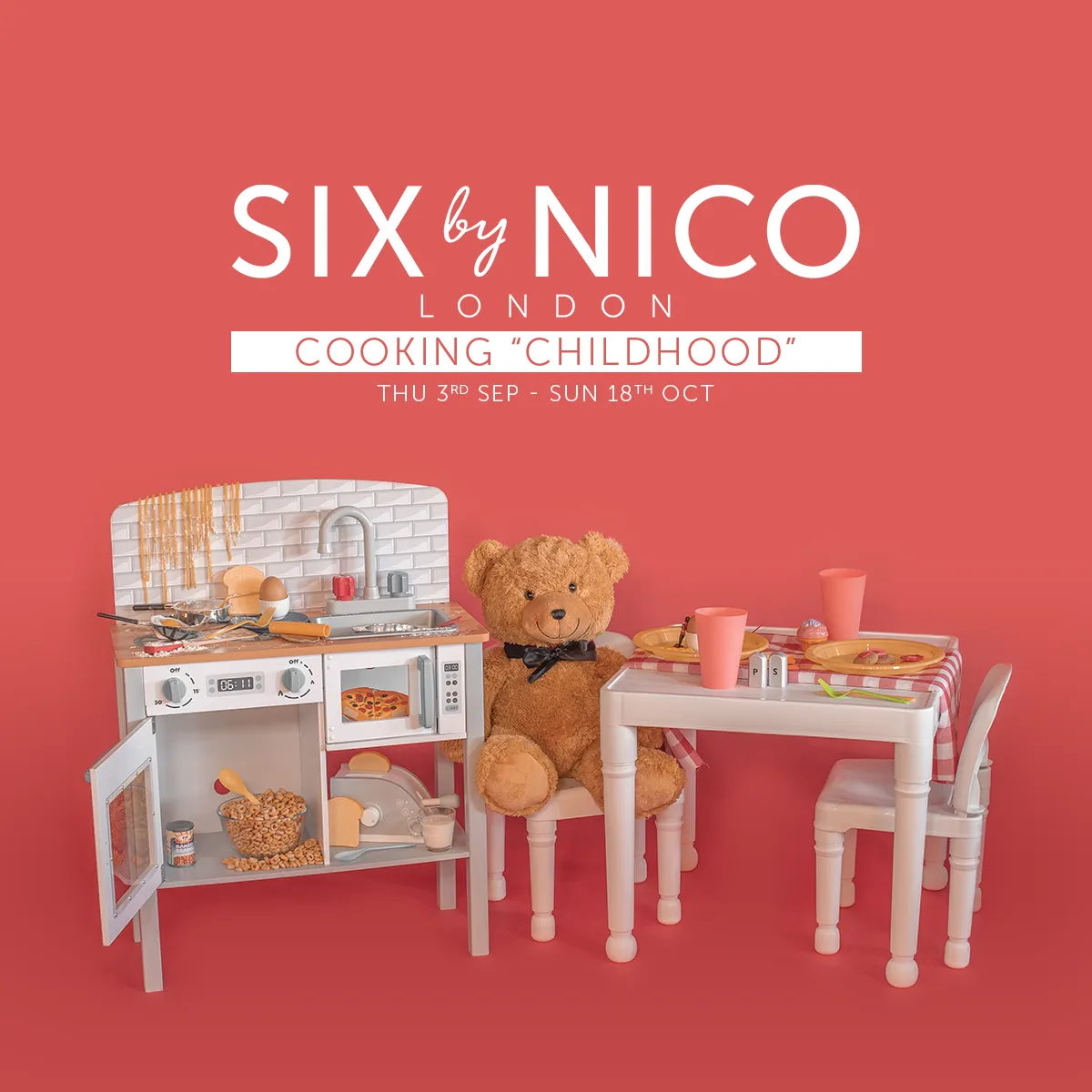 Six by Nico Childhood tasting menu presentation