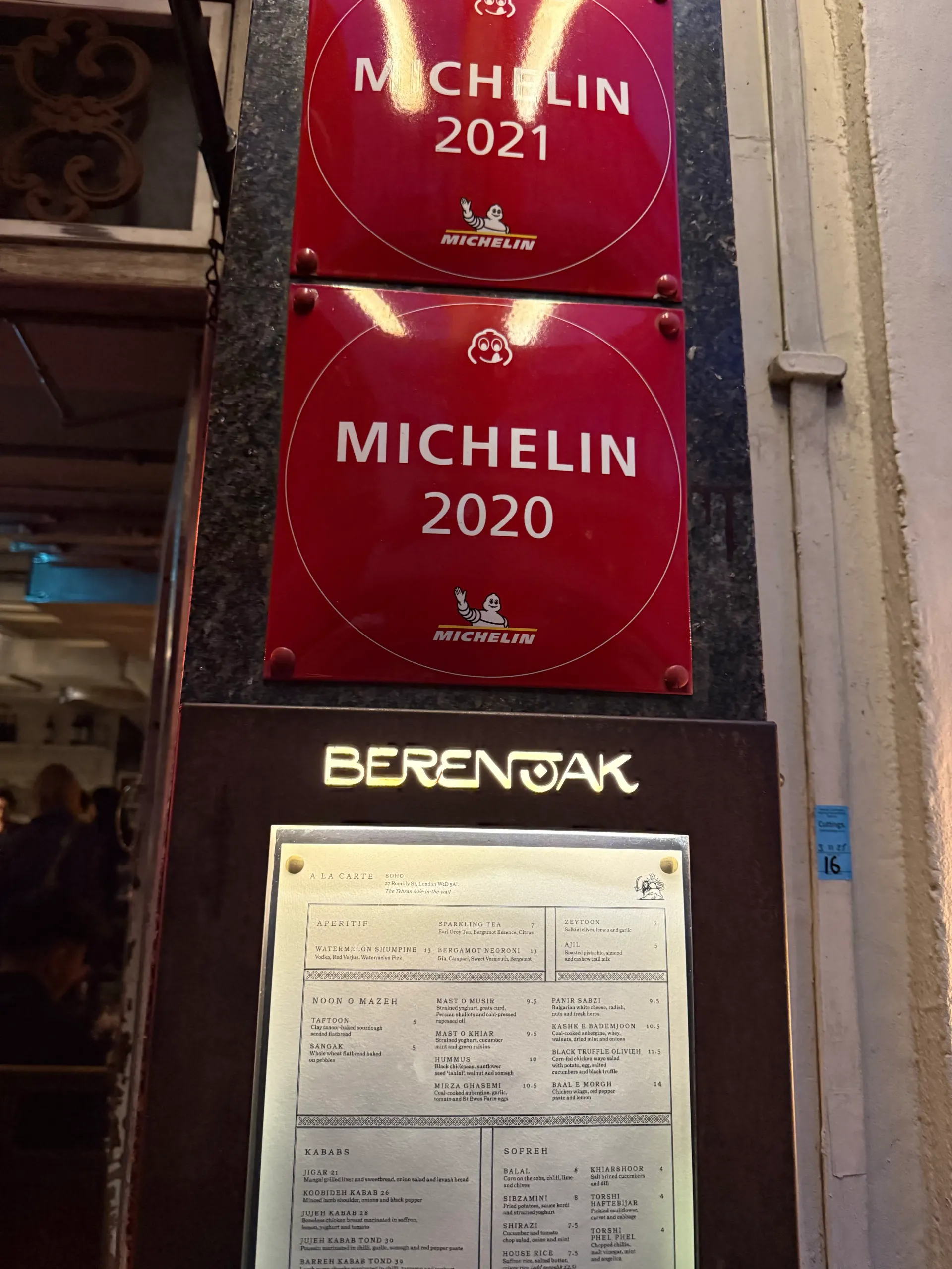 Berenjak – Soho photograph