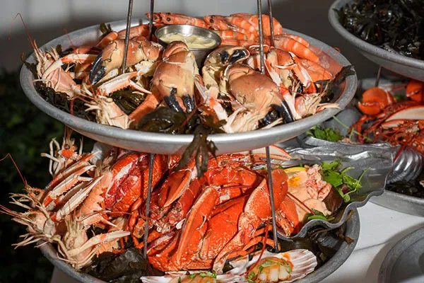 Fresh lobster at Le Petit Nantais in Hampton Court Village